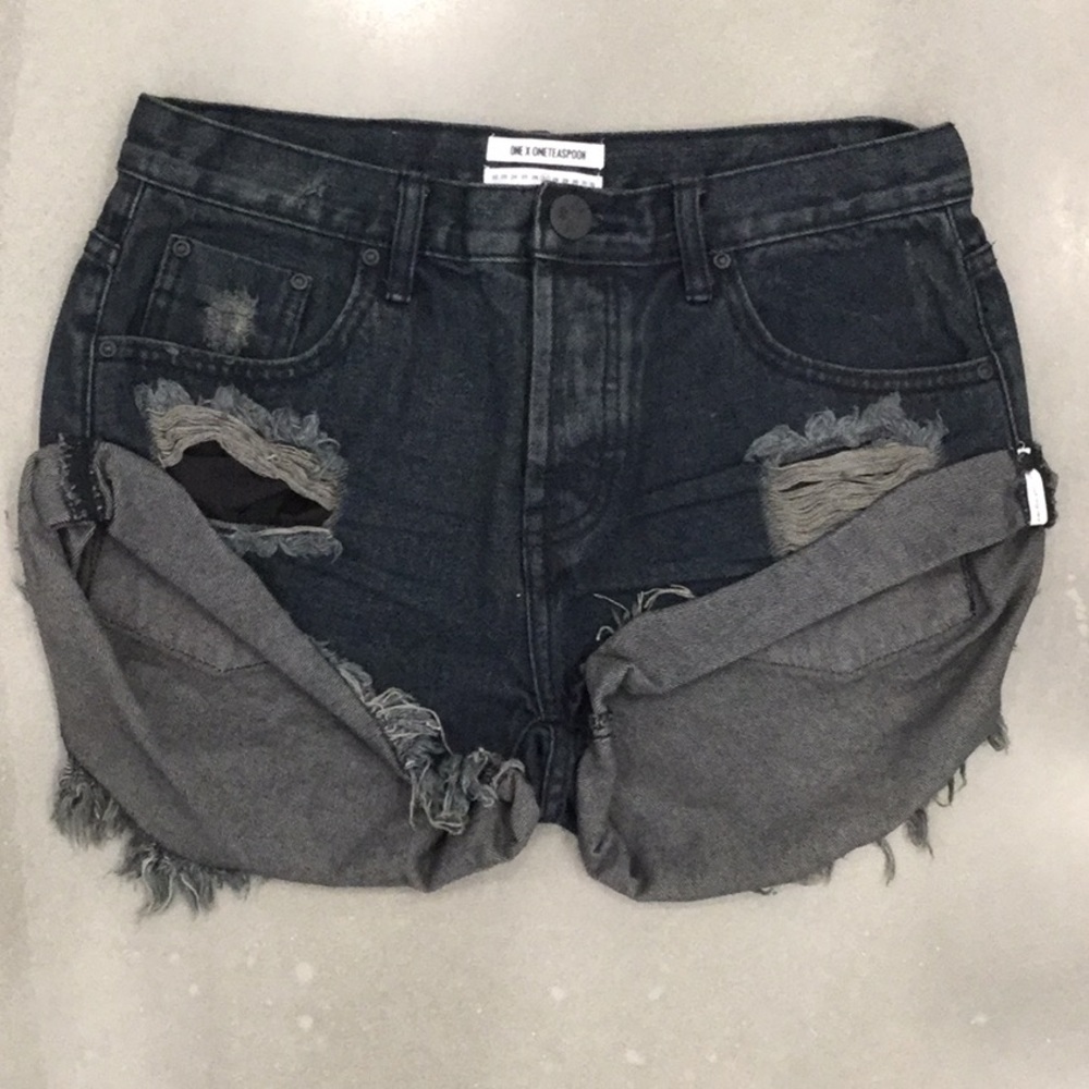 One Teaspoon Bandits in Fox Black